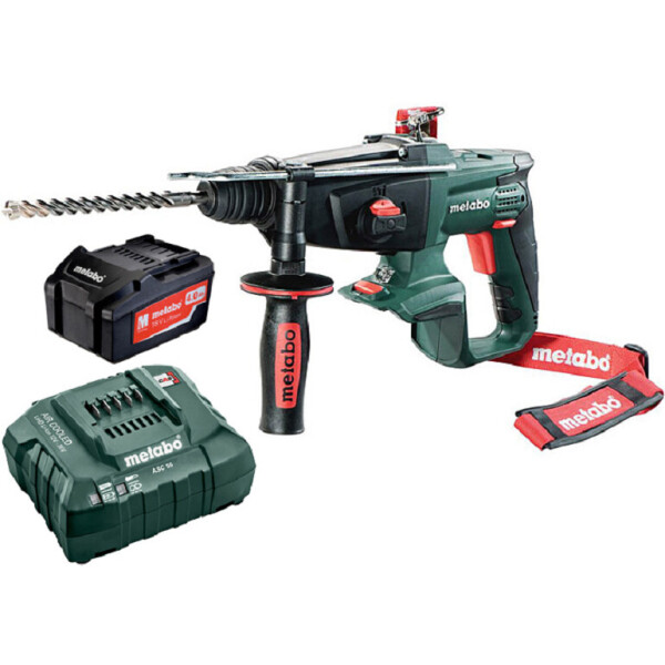 

Аккумуляторный перфоратор Metabo KHA 18 LTX + Зарядное устройство ASC 55 + Аккумулятор LiHD 18 В - 4 Ач (UA600210890)