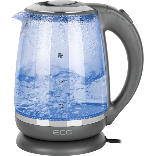 

Электрочайник ECG RK 2020 Grey Glass