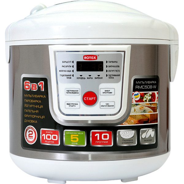 

Мультиварка Rotex RMC508-W