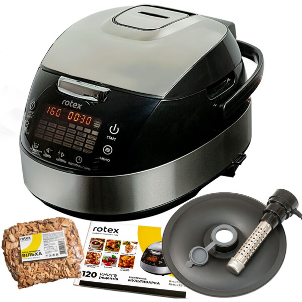 

Мультиварка Rotex RMC535-W Smoke Master