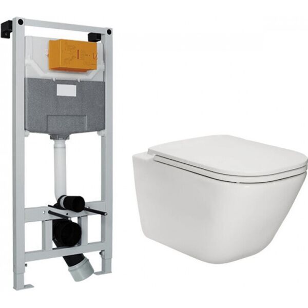 

Комплект инсталляция 3 в 1 Volle Master Neo 201010 + унитаз Laufen Pro Rimless H8669570000001 с сидением Soft Close Slim