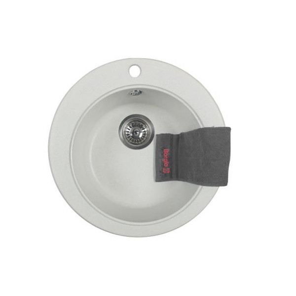 

Кухонная мойка Borgio ROM-490 белый