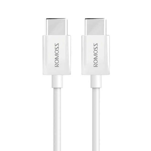 

Кабель Romoss CB32 Type-C/Type-C 1м White