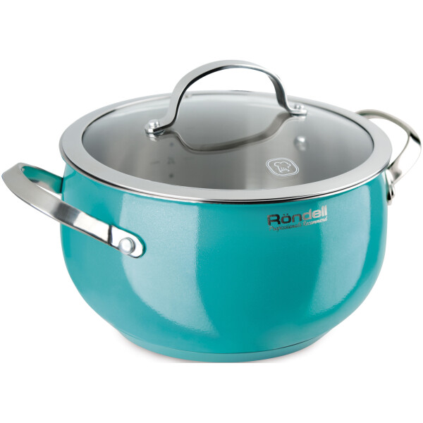 

Кастрюля RONDELL Turquoise 2,8 л (RDS-717)
