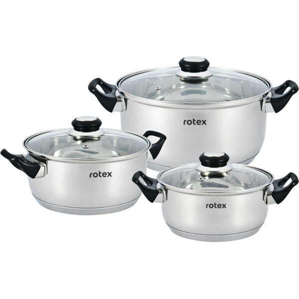

Набор кастрюль Rotex Bergamo (RC011-6L)