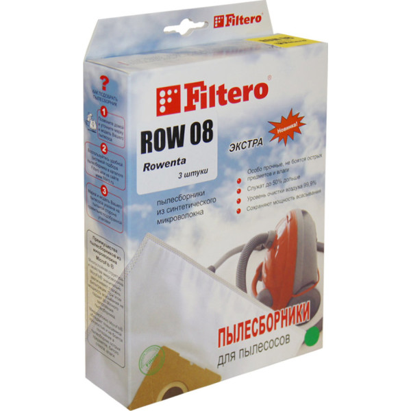 

Мешок для пылесоса Filtero ROW 08(3)
