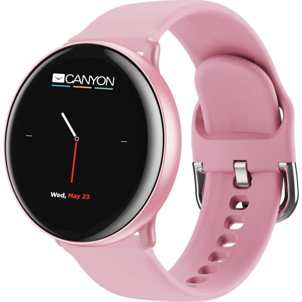 

Смарт-часы Canyon CNS-SW75PP Pink with extra pink leather belt (CNS-SW75PP)
