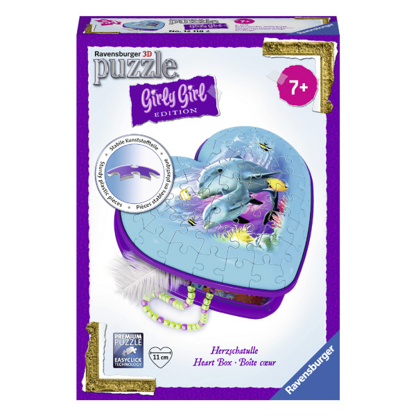 

Пазл 3D Ravensburger Girly Girl Шкатулка Подводный мир 54 элемента (RSV-121182)