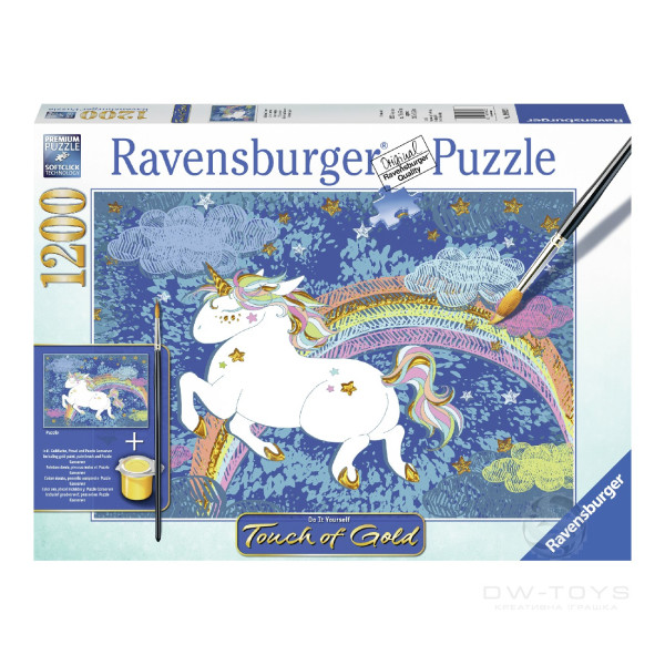 

Пазл Ravensburger Единорог и радуга 1200 элементов (RSV-199327)