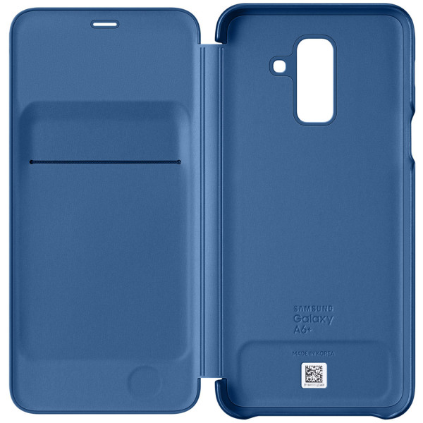 

Чехол Samsung Wallet Cover Blue для A6+ (A605) EF-WA605CLEGRU