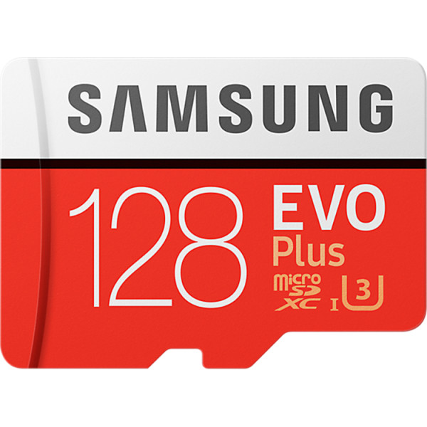 

Samsung EVO Plus microSDXC UHS-I 128GB сlass10 +SD адаптер (MB-MC128GA/RU или MB-MP128GA/RU)