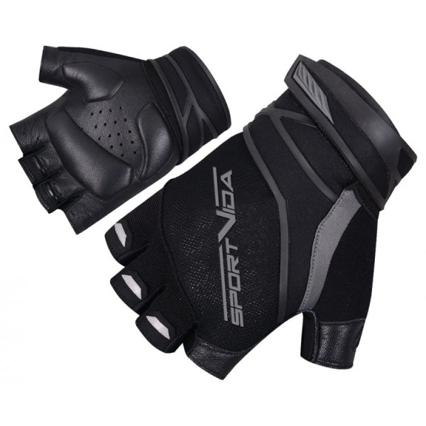

Перчатки для фитнеса SportVida SV-AG00046 (M) Black