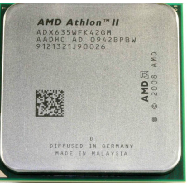 

AMD Athlon II X4 635 2.9GHz Socket AM3 Tray "Refurbished"