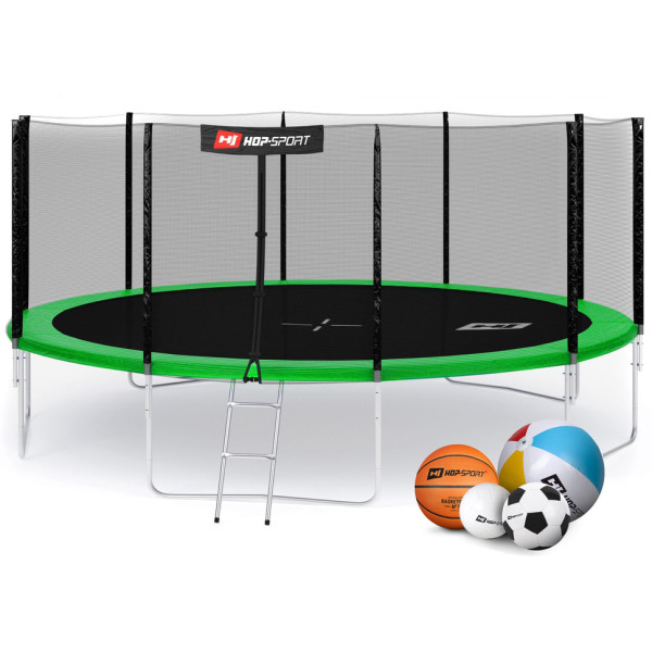 

Hop-Sport 16ft (488cm) green с внешней сеткой