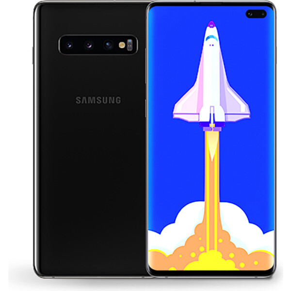 

Samsung Galaxy S10 Plus SM-G975U 128GB Black 1sim