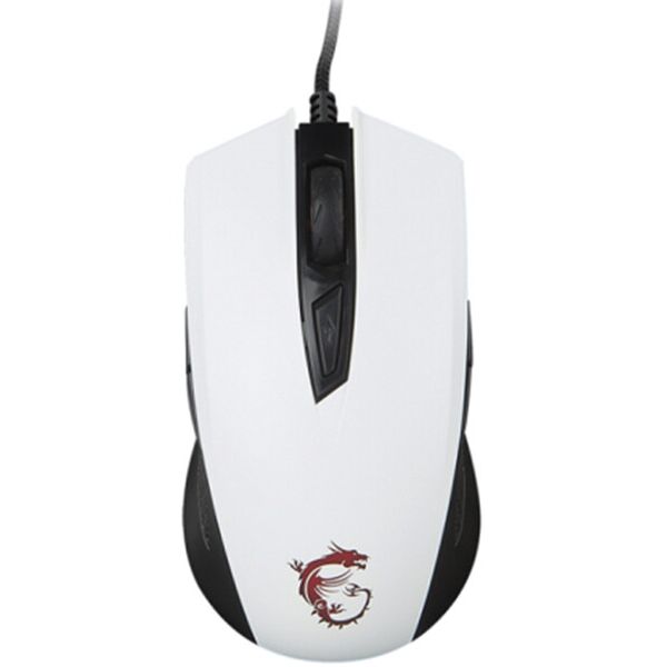 

MSI Clutch GM40 Gaming Mouse White (S12-0401370-D22)