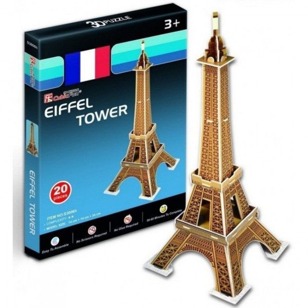 

Конструктор 3D пазл Cubic Fun Эйфелева башня (S3006h)