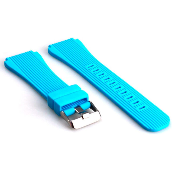 

Силиконовый ремешок Watchbands Galaxy для Samsung Gear S3 / Samsung Galaxy Watch 46mm - голубой (WB001GALAXYLIGHTBLUE)