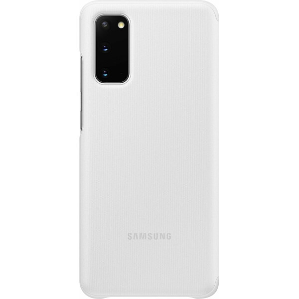 

Чехол Samsung Clear View Cover White для Galaxy S20 (EF-ZG980CWEGRU)
