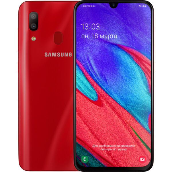 

Samsung Galaxy A40 SM-A405F 4/64Gb Duos Red