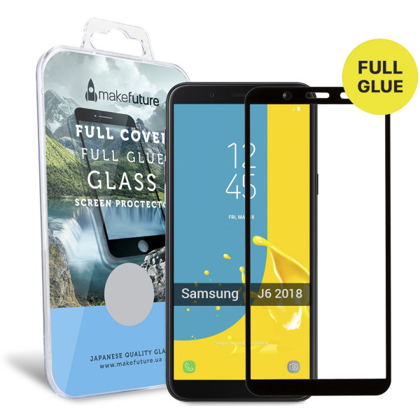 

MakeFuture Full cover Full Glue Black для Samsung J6 2018