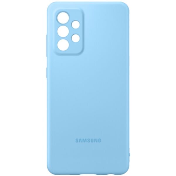 

Чехол Samsung Silicone Cover Blue для A52 (A525) (EF-PA525TLEGRU)
