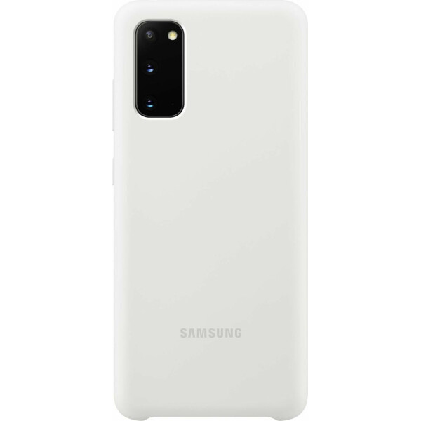

Чехол Samsung Silicone Cover White для Galaxy S20 (EF-PG980TWEGRU)