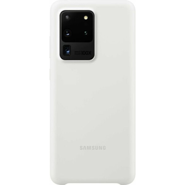 

Чехол Samsung Silicone Cover White для Galaxy S20 Ultra (EF-PG988TWEGRU)