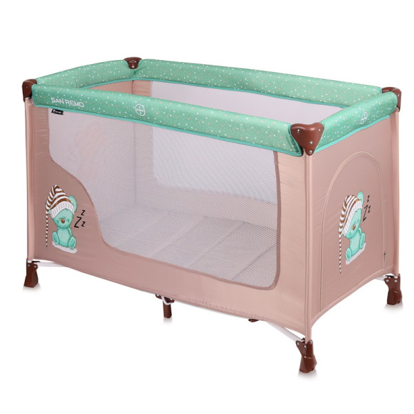 

Манеж Bertoni San Remo 1L (Beige&green sleeping bear)