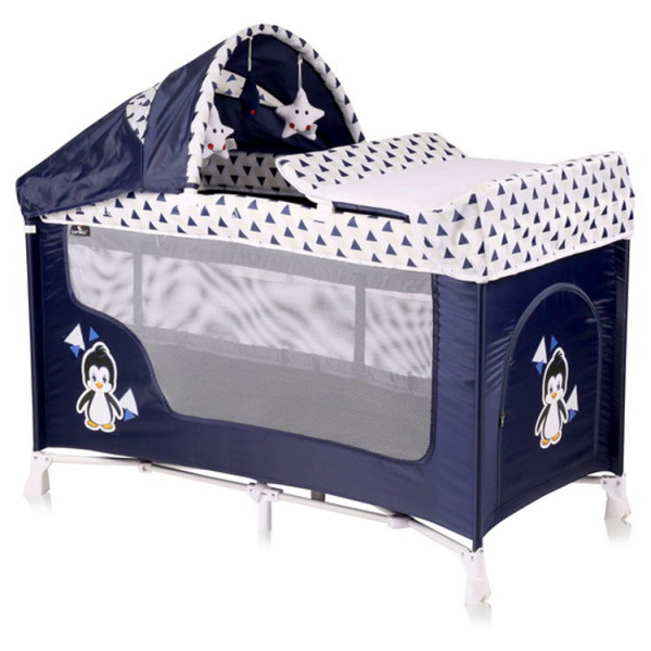 

Манеж Bertoni SAN REMO 2L+ (blue&white penguin)