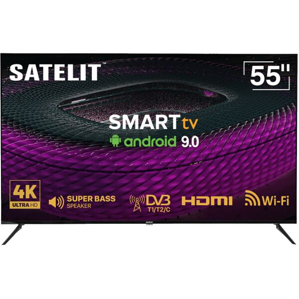 

55" Satelit 55U8000ST Black