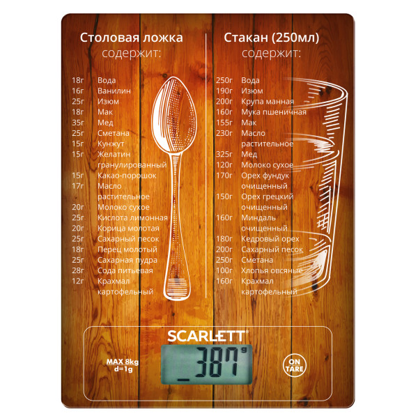 

Кухонные весы Scarlett SC-KS57P19