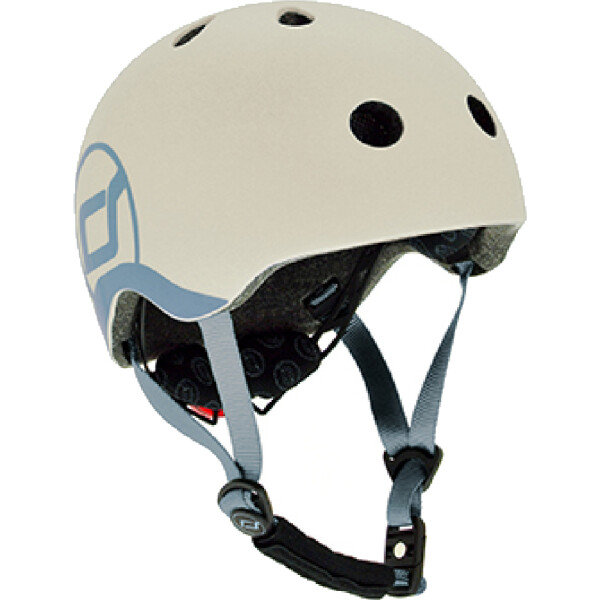 

Шлем Scoot&Ride светло-серый с фонариком S (SR-181206-ASH_S)