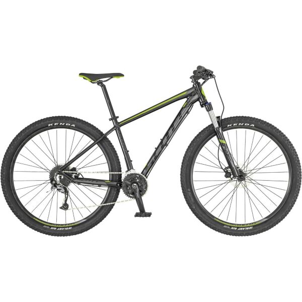 

Велосипед Scott Aspect 740 M 27.5 2019 черно-зелёный