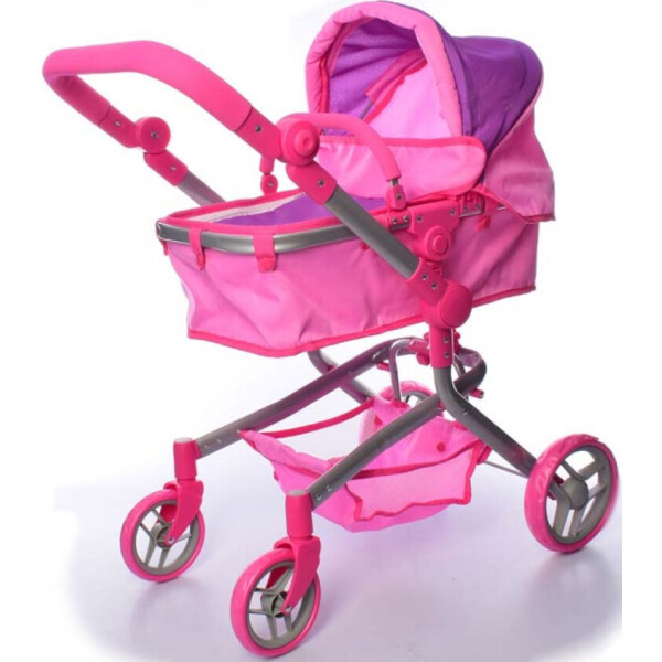 

Коляска для кукол Melogo 9695A (pink/violet)