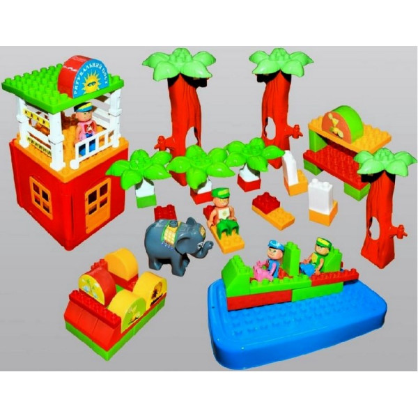 

Конструктор DOLONI TOYS На пляже 97 деталей (013888/03)