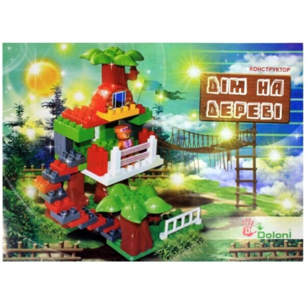 

Конструктор Doloni Toys Дом на дереве
