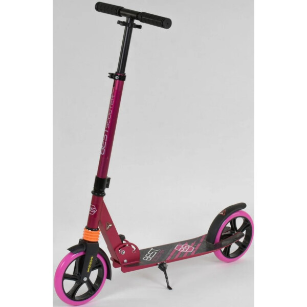 

Самокат двухколесный 300681 Best Scooter, малиновый 85414