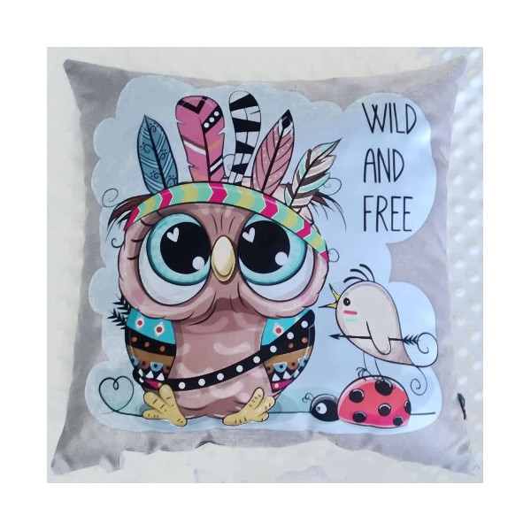 

Сова wild&free 40х40см