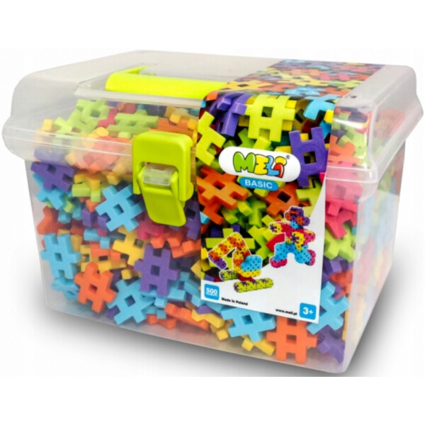 

Конструктор Meli Basic Classic в контейнере, 500 элементов (50003)