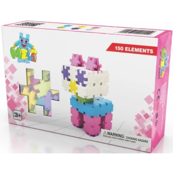 

Конструктор Meli Basic Classic Pink, 150 элементов (50020)