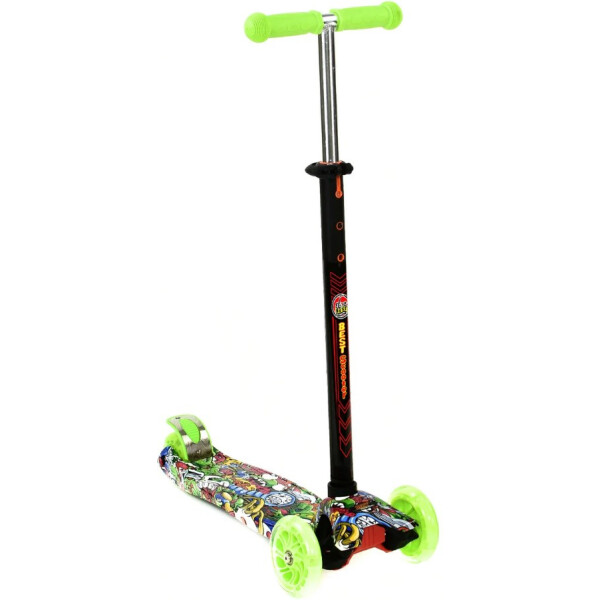 

Самокат MAXI Best Scooter, 3 колеса, свет, 50 кг, зеленый (А 24647 /779-1391)