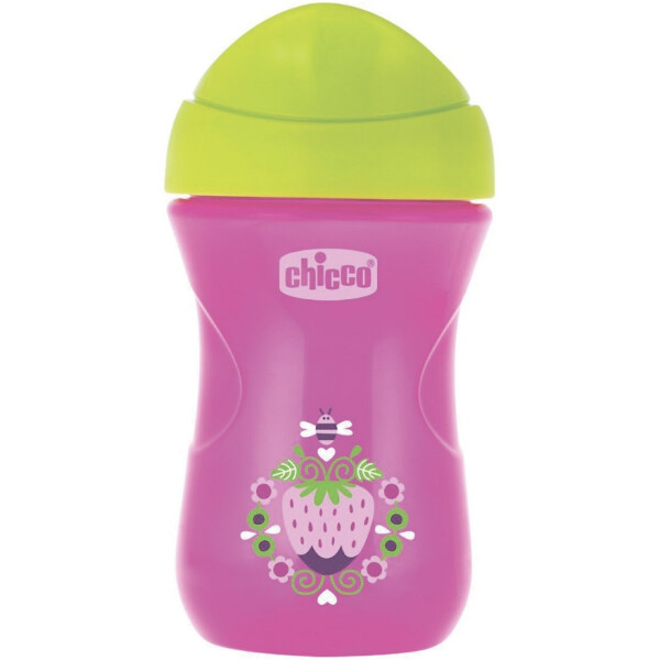 

Чашка пластиковая для питья Chicco Easy Cup 266мл. от 12 месяцев (розовая) (06961.10.02)