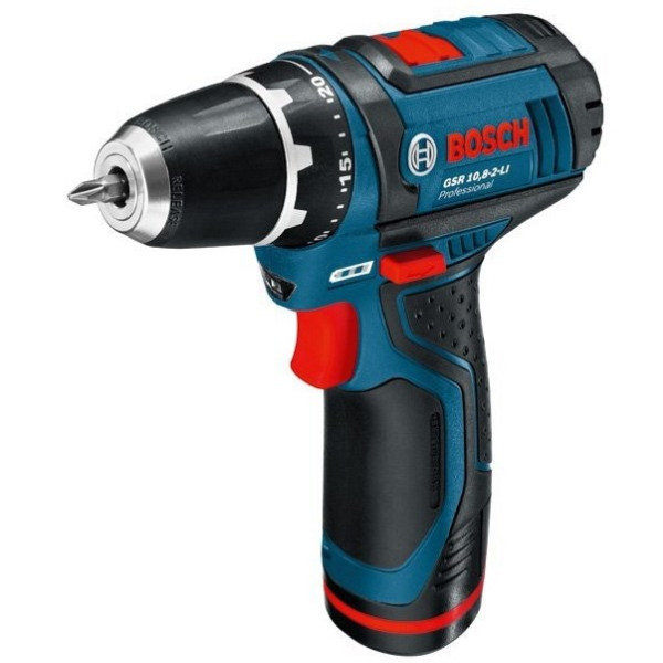 

Дрель-шуруповерт Bosch GSR 10.8-2 LI в L-BOXX (601868109)