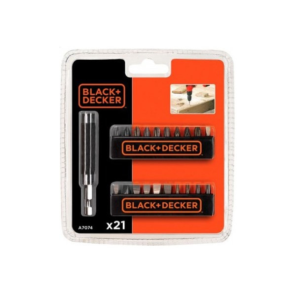 

Набор инструментов Black&Decker 21 предмет (A7074-XJ)