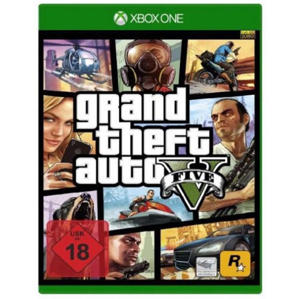

Диск с игрой для Xbox One Grand Theft Auto V (GTA 5)