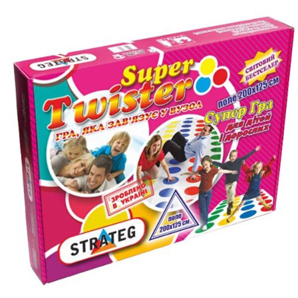 

Игра Strateg Super twister, укр. (386)