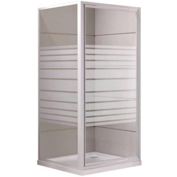 

Душевая кабина EGER FRIDA 90х90х185 см, стекло "Frizek" (стекла+двери), 599-151/1