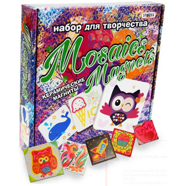 

Набор для творчества Strateg Mosaics magnets (882)