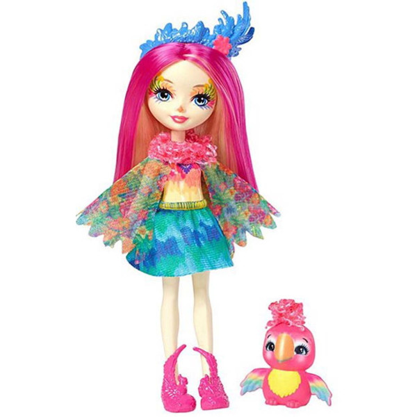 

Кукла Mattel Enchantimals Пикки Какаду (FJJ21)